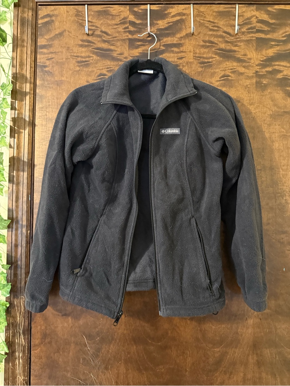 Columbia Black Full-Zip Performance Fleece Jacket